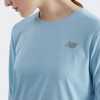 New Balance Блакитна жіноча футболка  Tee Sport Essentials nblWT41225CUH XS блакитний - зображення 4