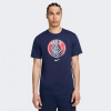 Nike Темно-синя чоловіча футболка  PSG M NK CREST TEE FV8558-410 XL темно-синій - зображення 1