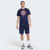 Nike Темно-синя чоловіча футболка  PSG M NK CREST TEE FV8558-410 XL темно-синій - зображення 3