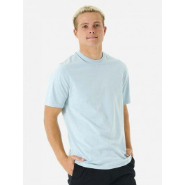   Rip Curl Футболка  Plain Wash Tee CTEYN9-3400 S Голубая (9359082319366)