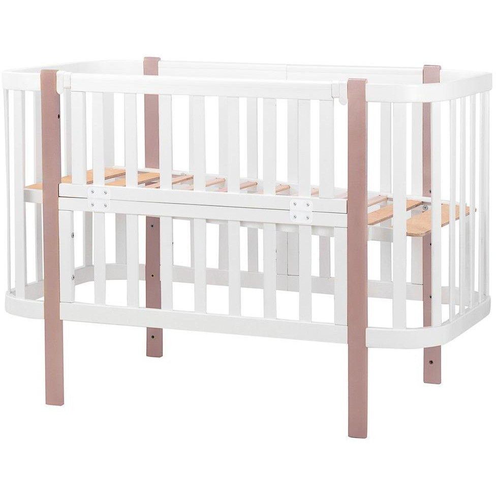 Babyroom Місяць 120x60 набір 80x60 білий/капучіно (680870) - зображення 1