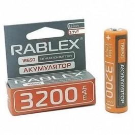   Rablex 18650 3200mAh 3.7V TipTop