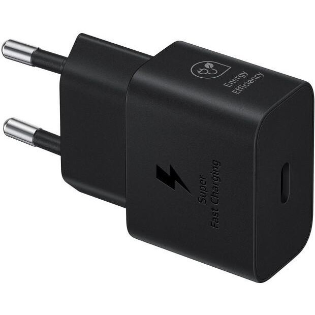 Samsung 25W PD Power Adapter Black w/o cable (EP-T2510NBE) - зображення 1