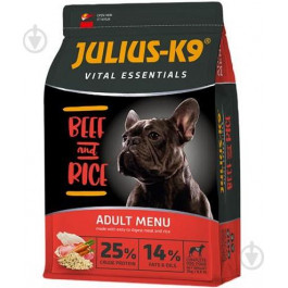   Julius-K9 BEEF and RICE Adult Menu 12 кг (5998274312576)