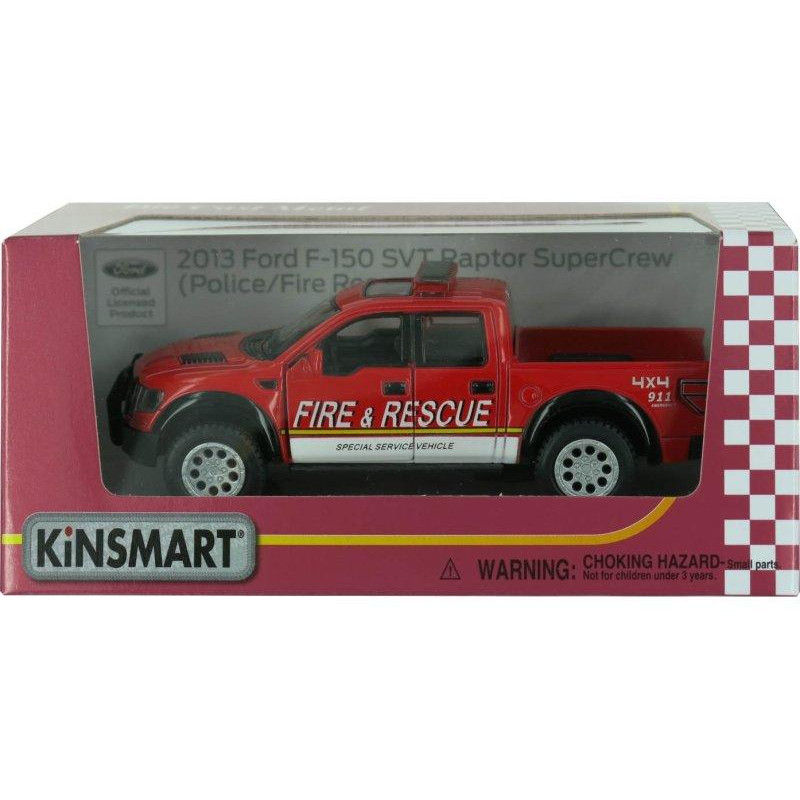 Kinsmart Ford F-150 SVT Raptor Supercrew (KT5365W) - зображення 1