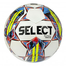 SELECT Futsal Mimas v22 №4 White-Yellow (5703543298365)