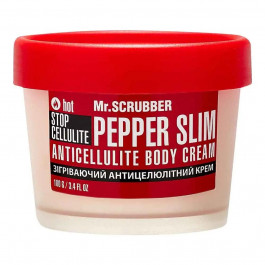   Mr. Scrubber Зігрівальний антицелюлітний крем для тіла  Stop Cellulite Pepper Slim 100 мл (4820200232157)