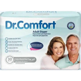   Dr.Comfort Підгузки для дорослих  Extra Large 120-170 см 8 крапель 30 шт.