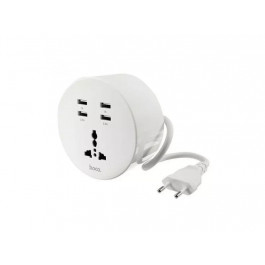   Hoco C17 4.8A, 4USB White