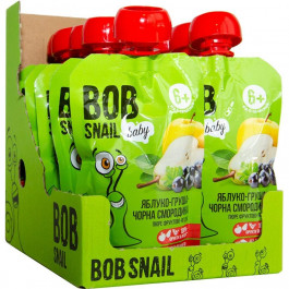   Bob Snail Пюре Яблуко Груша Чорна Смородина 90 г