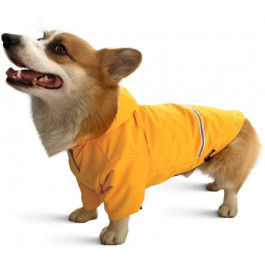   Noble Pet Дождевик Moss Yellow - Long-1 - такса и корги 2XL-Long