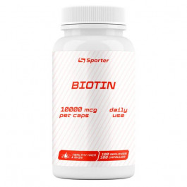   Sporter Biotin 10000 мкг 100 капс