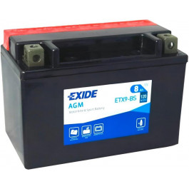   Exide ETX9-BS