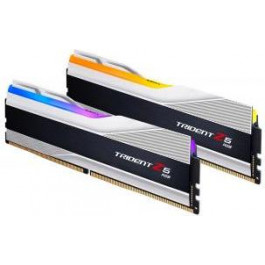   G.Skill 32 GB (2x16GB) DDR5 6000 MHz Trident Z5 RGB Silver (F5-6000J4040F16GX2-TZ5RS)