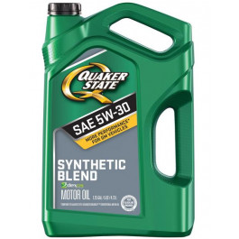   Quaker State 5W-30 Conventional Synthetic Blend Motor Oil 550 044 963 4.73л