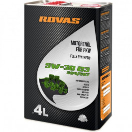   Rovas 5W-30 C3 4л