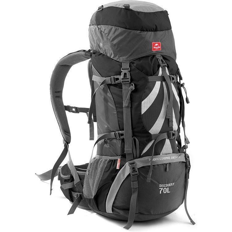 Naturehike 70+5L Discovery Backpacks NH70B070-B / black - зображення 1