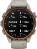 Garmin Descen Mk3i – 43 mm Bronze PVD Titanium with French Gray Silicone Band (010-02753-13/14) - зображення 8