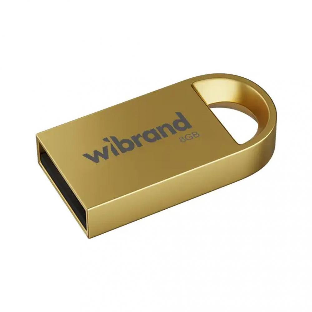 Wibrand 8 GB lynx Gold USB 2.0 (WI2.0/LY8M2G) - зображення 1