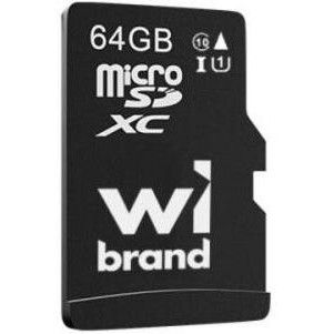 Wibrand 64 GB mictoSD UHS-I Class 10 (WICDXU1/64GB) - зображення 1