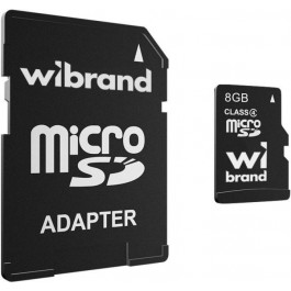   Wibrand 8 GB microSD Class 4 (WICDC4/8GB-A)