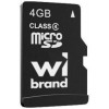 Wibrand 4 GB mictoSD Class 4 (WICDC4/4GB) - зображення 1