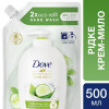 Dove Рідке крем-мило  Cucumber & Green Tea Scent 500 мл - зображення 3