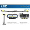 Brevia LED 2x10W COB 2x1000lm 2x4000mAh Power Bank t (11520) - зображення 4