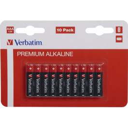   Verbatim AAA bat Alkaline 10шт Premium (49874)