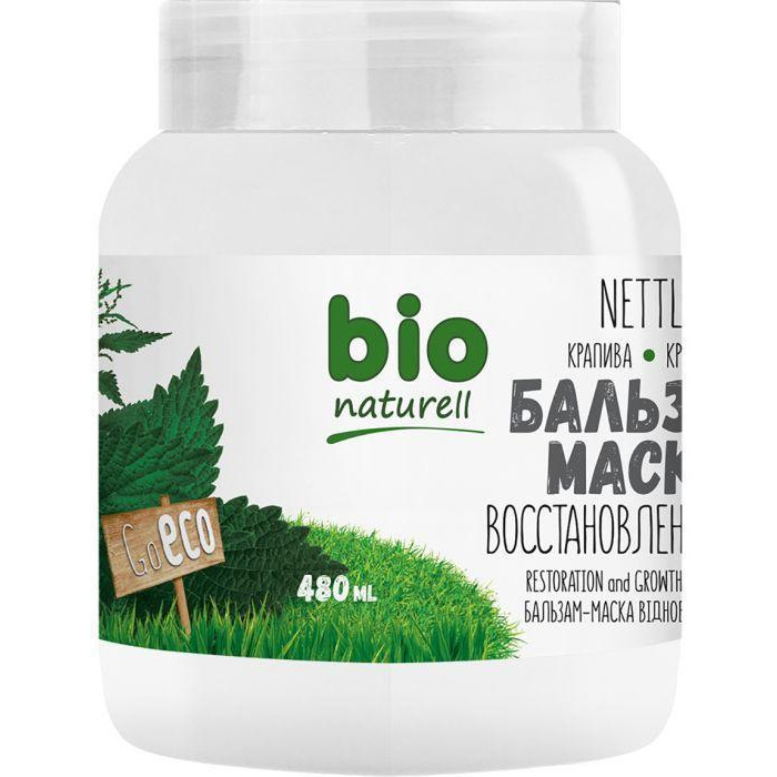 BIO Naturell Маска для волос  Naturell Крапива 480 мл (4820168432057) - зображення 1