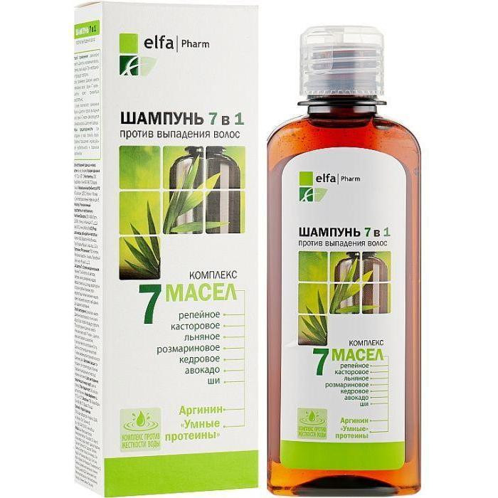 Elfa Pharm Шампунь  7 масел 7 в 1 200 мл (5901845500609) - зображення 1