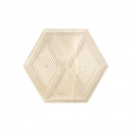   Paradyz Illusion Beige HEX STR GL 17,1*19,8 см бежева 2 сорт