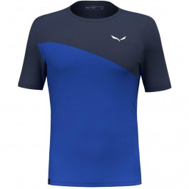   Salewa Футболка  Puez Sporty Dry T-Shirt Blue electric (013.012.0445) L