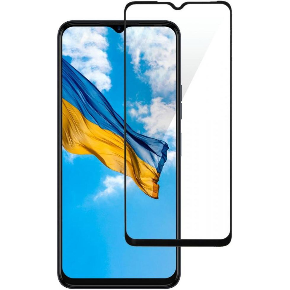 2E Захисне скло  2.5D Full Glue Black Border Black для Tecno Spark 10 (KI5q) (2E-TC-SP10-SMFCFG-BB) - зображення 1