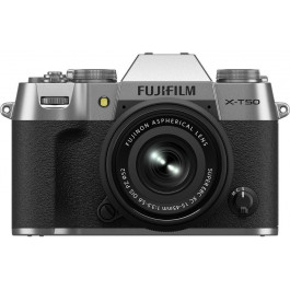   Fujifilm X-T50 kit 15-45mm f/3,5-5,6 Silver (16828832)