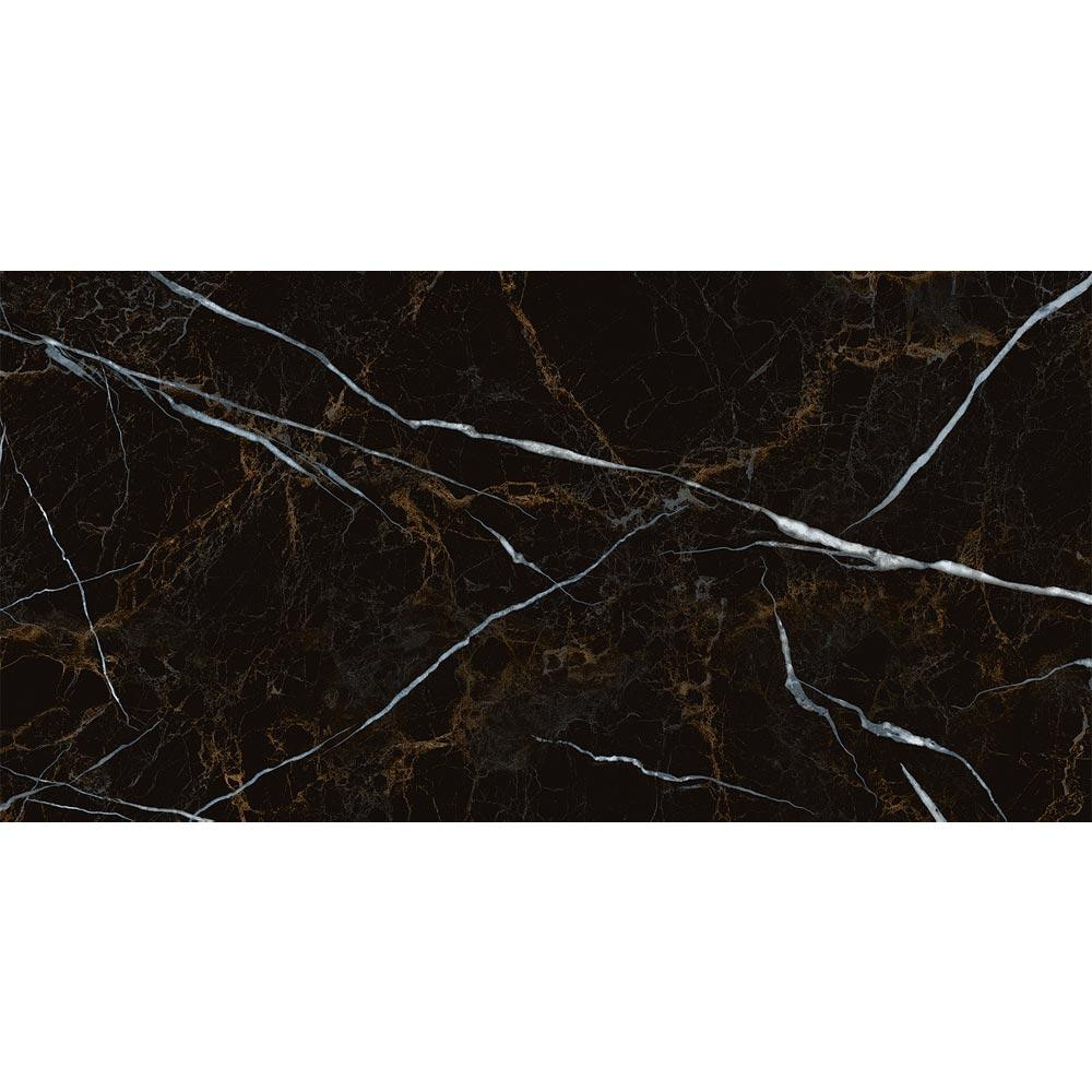 Golden Tile Nero E Bianco NBС063 Black 30*60 см чорна 2 сорт - зображення 1