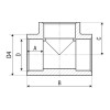 ITAL Трійник PP-r  110 мм (ITC009) - зображення 2