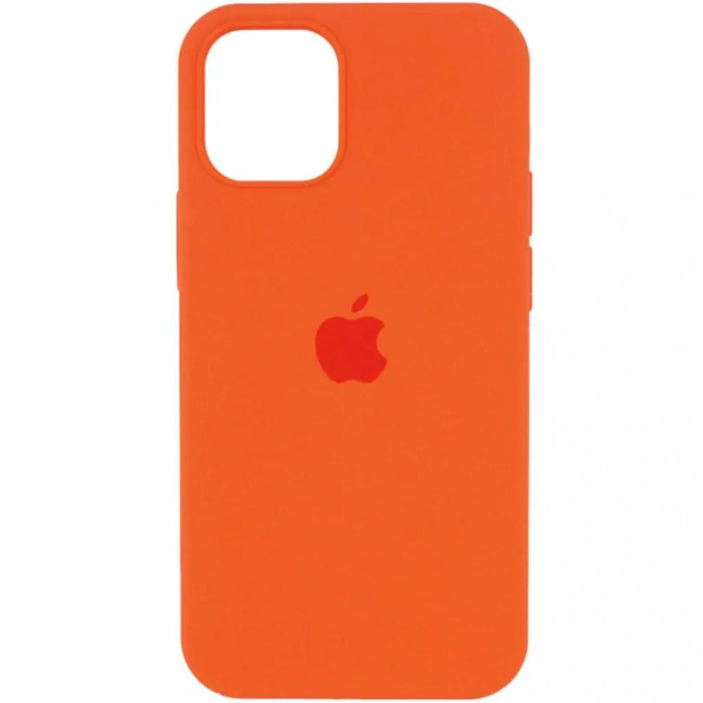 Borofone Silicone Full Case AA Open Cam for Apple iPhone 12 Pro Max Orange (FullOpeAAi12PM-52) - зображення 1