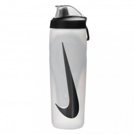   Nike Refuel Bottle Locking Lid 24 OZ 709 мл White/Black (N.100.7668.125.24)