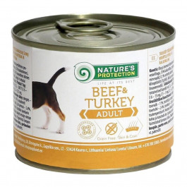   Nature's Protection Adult Beef & Turkey 200 г KIK24523