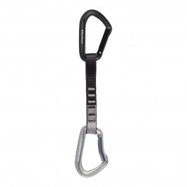   Black Diamond Оттяжка с карабинами HotForge Quickdraw 16cm, Light Gray (BD381116.1004)