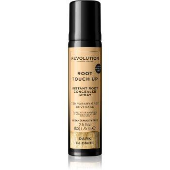 Revolution Haircare Root Touch Up спрей для миттєвого маскування відрослих коренів волосся відтінок Dark Blonde 75 мл - зображення 1