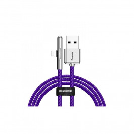   Baseus Iridescent Lamp Mobile Game Cable USB For iP 2.4A 1m Purple (CAL7C-A05)