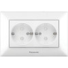 Panasonic Arkedia Slim 2P+E with Safety Shutter Complete White (WNTC02152WH-UA) - зображення 1