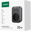 UGREEN CD314 GaN 30W Outlet Extender Gray (90613) - зображення 6