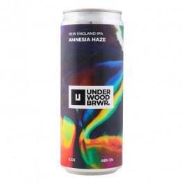   Underwood Brewery Пиво  Amnesia Haze, світле, 5%, 0,33 л (844009) (4820224360157)