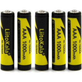   LiitoKala NiMH AAA 1000mAh (Ni-10/AAA-5B)