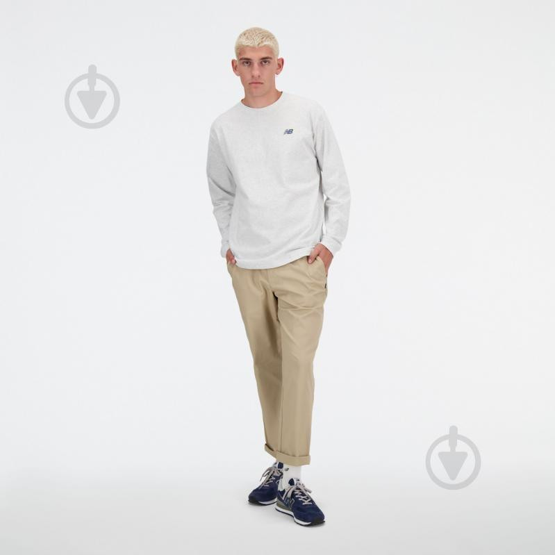 New Balance Бежеві чоловічі спортивнi штани  Pant Icon Twill Taper nblMP41575SOT - зображення 1