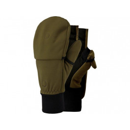   Trekmates Перчатки зимние  Rigg Convertible Mitt TM-004933 size S Dark Olive (015.1345)