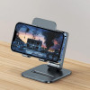 Baseus Desktop Biaxial Foldable Metal Stand gray (LUSZ000013) - зображення 4